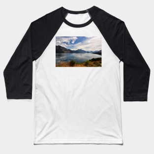 Nouvelle Zélande - Queenstown, Lac Wakatipu Baseball T-Shirt